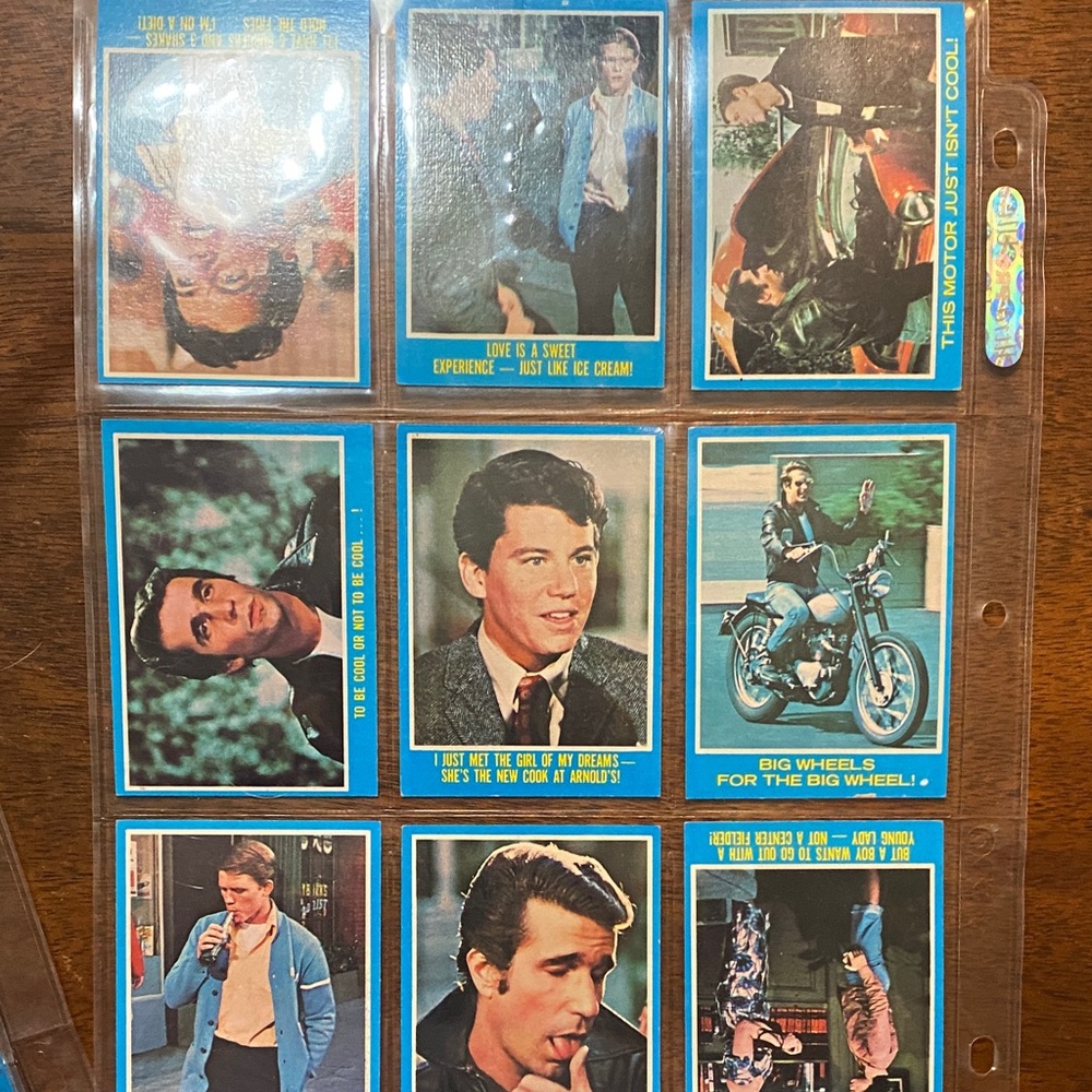 Vintage Trading Cards Set 40 cards